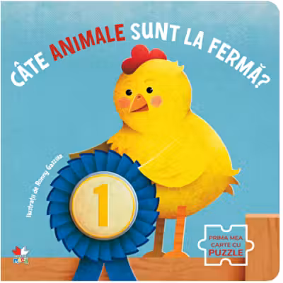 CATE ANIMALE SUNT LA FERMA? Prima mea carte