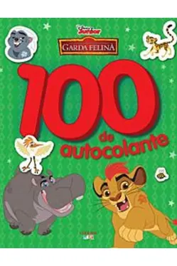 DISNEY JUNIOR. GARDA FELINA. 100 de autocolante