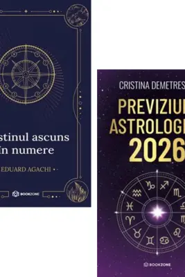 Pachet 2 carti: Destinul ascuns in numere si Previziuni astrologice 2026 - Eduard Agachi, Cristina Demetrescu