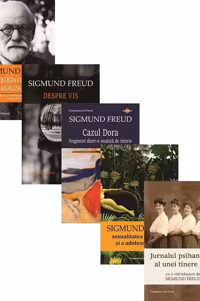 Pachet 5 cărți: Canapeaua lui Freud