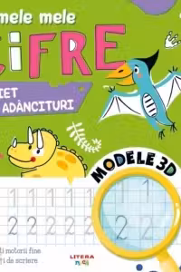PRIMELE MELE CIFRE. Caiet cu adancituri