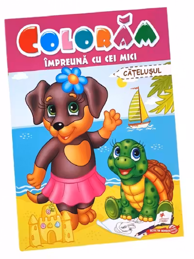 Coloram Impreuna cu cei mici Catelusul