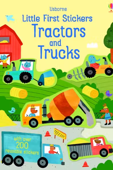 Little First Stickers: Tractors and Trucks