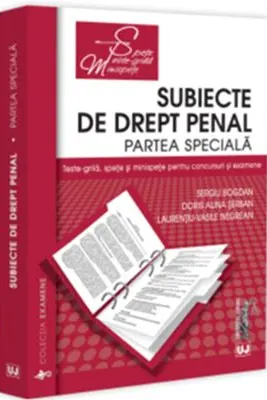 Subiecte de Drept penal. Partea speciala