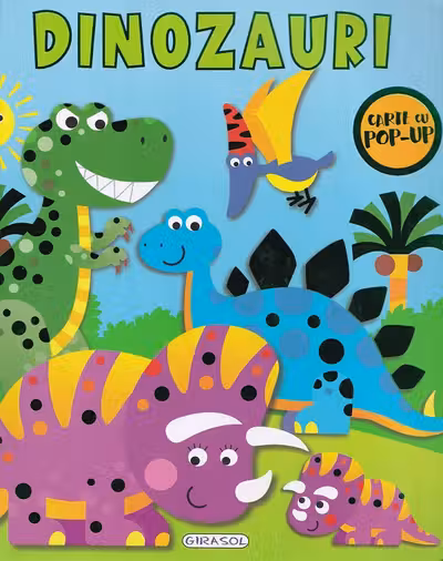 Carte cu pop-up. Dinozauri