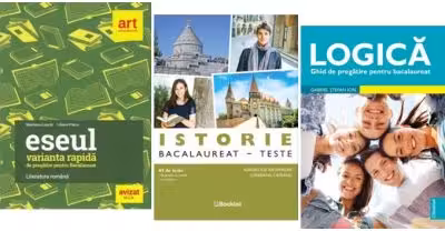 Pachet Bacalaureat Limba si literatura romana Eseul, Logica si Istorie 65 de teste - Liliana Paicu, Adrian Ilie Aichimoaie, Gabriel Stefan Ion