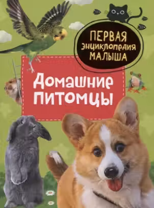 Домашние питомцы. Первая энциклопедия малыша