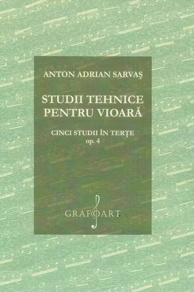 Studii tehnice pentru vioară. Cinci studii în terțe Opus 4