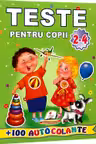Teste 2-4 ani cu 100 autocolante