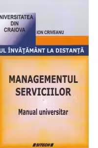 Managementul serviciilor - manual universitar (Modulul invatamant la distanta)