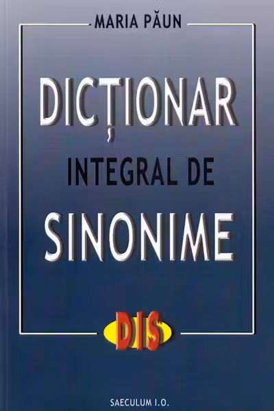 Dicționar integral de sinonime