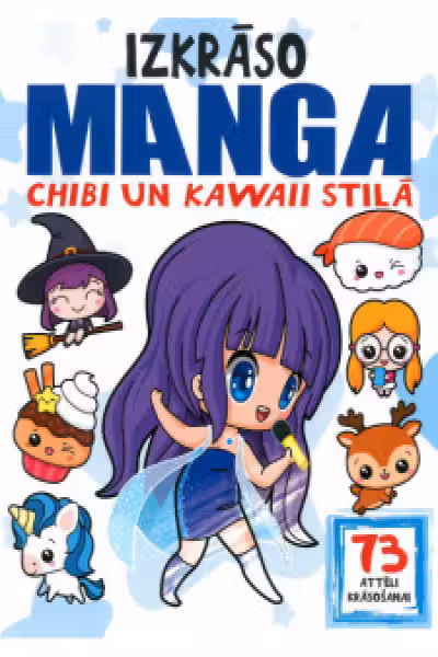 Coloreaza in stil Manga Chibi si Kawaii