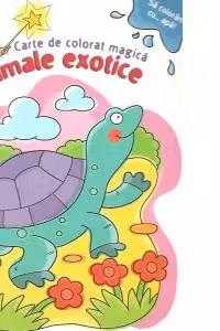 Animale exotice. Sa coloram cu... apa!