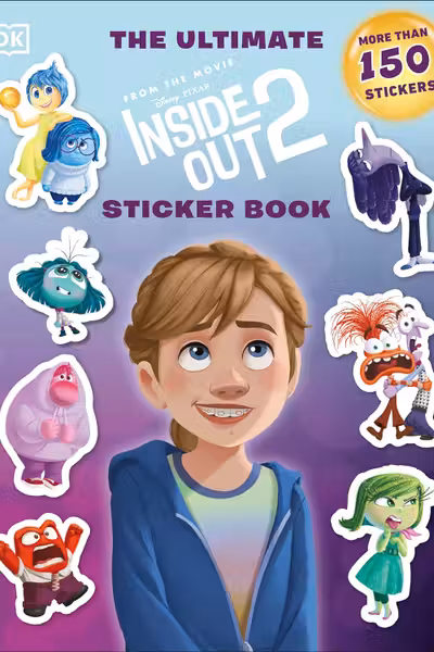 Disney Pixar Inside Out 2 Ultimate Sticker Book