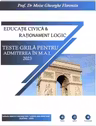 Educatie civica si rationament logic. Teste grila pentru admiterea in M.A.I. 2023