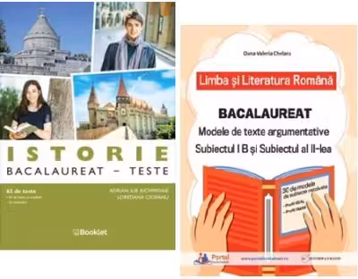 Pachet Bacalaureat Limba si literatura romana Subiectul 1 si 2 si Istorie 65 teste - Oana Valeria Chelaru, Adrian Ilie Aichimoaie