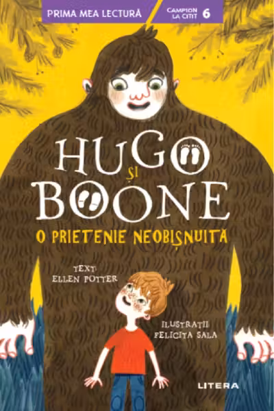 Prima mea lectura. HUGO SI BOONE. O prietenie neobisnuita.