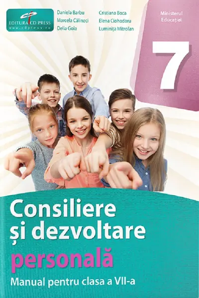 Consiliere și dezvoltare personală - Clasa 7 - Manual