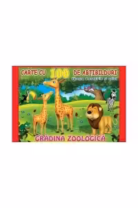 Gradina zoologica. Carte cu 100 de abtibilduri﻿