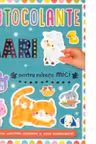 Autocolante mari pentru manute mici Pui de animale
