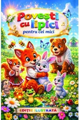 Povești cu lipici pentru cei mici – Ediție ilustrată