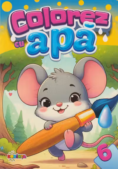 Colorez cu apa 6 - Soricel