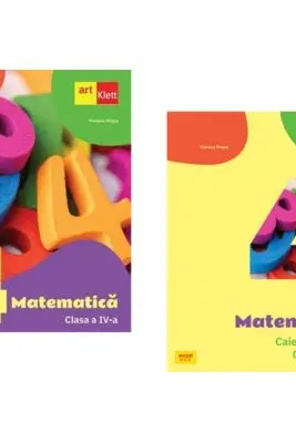 Pachet Matematica pentru clasa a 4-a. Manual si Caietul elevului