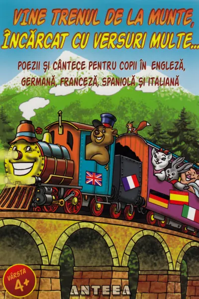 Vine trenul de la munte, incarcat cu versuri multe...