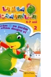 In lumea dinozaurilor nr. 2. Coloram, ne jucam, aflam despre ei (4-7 ani)