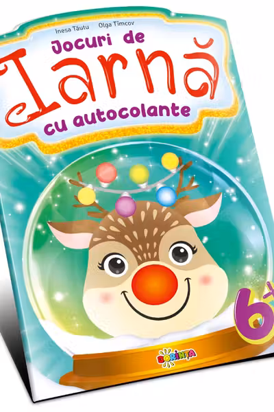 Jocuri de Iarna. Cu autocolante 6+