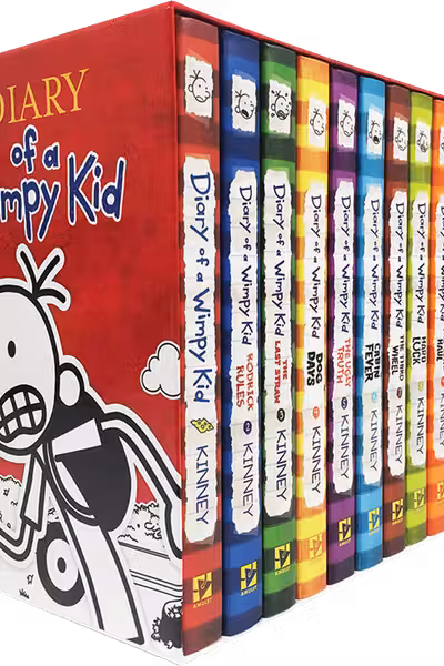 Diary Of A Wimpy Kid Collection 12 Books Set By Jeff Kinney