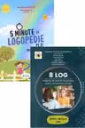 Pachet 2 titluri: 8 LOG. Program de exercitii logopedice pentru remedierea dislaliei si 5 Minute de Logopedie pe zi! Exercitii zilnice pentru dezvoltarea limbajului copiilor - Ecaterina Vrasmas, Ioana Alexandra Pascu