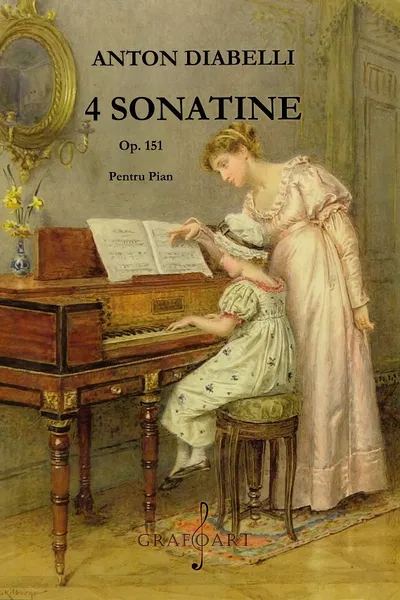 4 sonatine opus 151 pentru pian