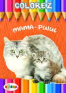 Colorez cu autocolante. Mama-puiul. Poligraf design