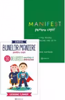 Pachet Manifestam bune maniere (2 carti): 1. Manifest pentru copii. 4 pasi pentru a fi oricine vrei sa fii; 2. Ghidul bunelor maniere pentru copii. 50 de lectii esentiale si distractive