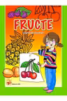 Fructe. Carte de colorat.