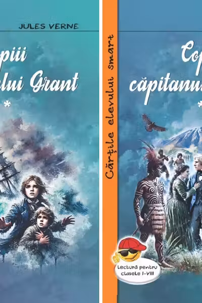 Pachet 2 volume: Copiii căpitanului Grant