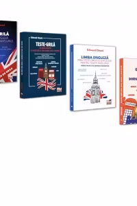 Pachet complet Limba engleza, Academia de Politie, teorie si teste-grila de limba engleza