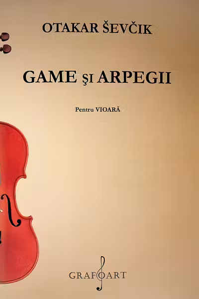 Game si arpegii pentru vioara