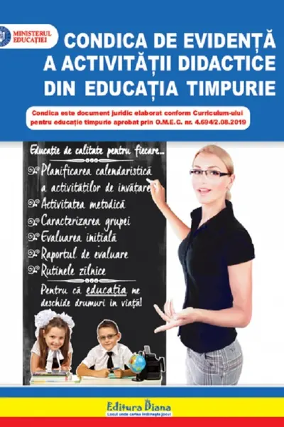 Condica de evidență a activității didactice din educația timpurie