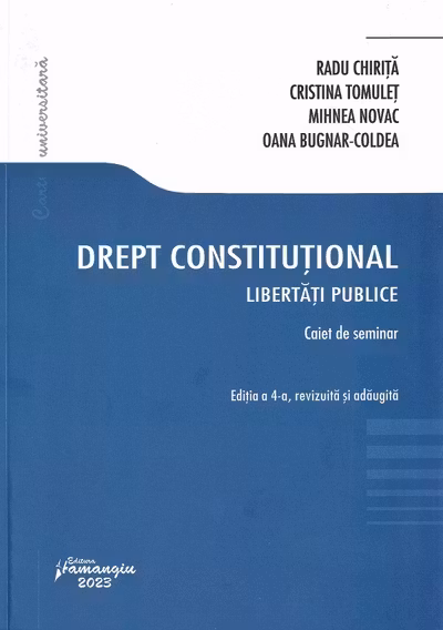 Drept constituțional. Libertăți publice. Caiet de seminar