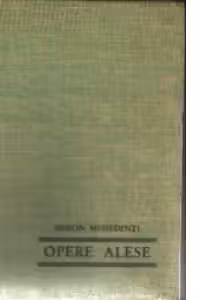 Simion Mehedinti - Opere alese