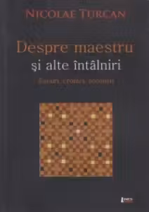Despre maestru si alte intalniri - Eseuri, cronici, recenzii
