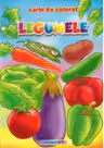 Legumele - carte de colorat (romana-engleza)