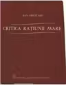 Critica ratiunii avare