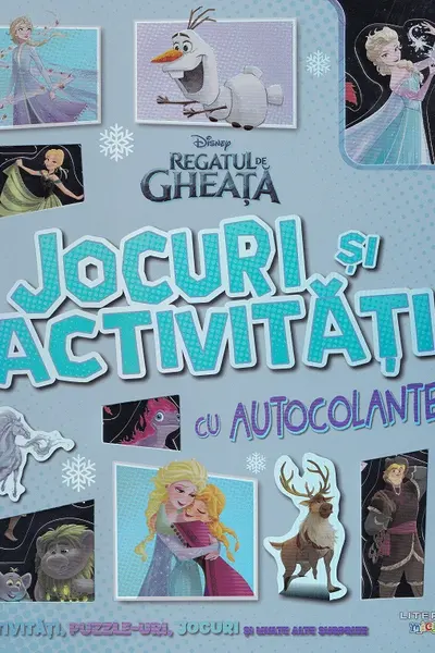 Regatul de gheata. Jocuri si activitati cu autocolante