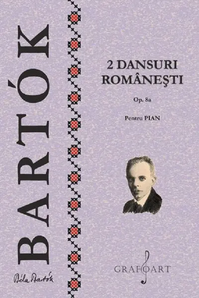 2 dansuri românești, Op.8a Pentru Pian