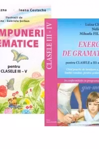 Pachet Exercitii de gramatica si compuneri tematice pentru clasele II-V (2 carti)