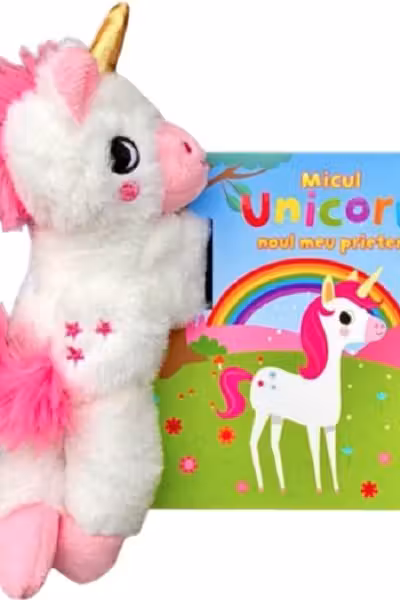 Micul unicorn noul meu prieten - jucarie plus