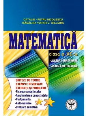 Culegere de exercitii. Matematica, Clasa a 11-a. Sinteze si teorie. Algebra superioara, Analiza matematica